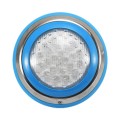 6W LED Stainless Steel Wall-mounted Pool Light Landscape Underwater Light(Colorful Light + Remote Co