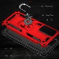 For Xiaomi Redmi Note 11 Pro 5G Shockproof TPU + PC Phone Case with 360 Degree Rotating Holder(Red)