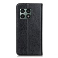 For OnePlus 10 Pro Magnetic Crazy Horse Texture Horizontal Flip Leather Phone Case with Holder & Car