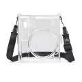 Protective Crystal Case with Strap For FUJIFILM Instax mini 40(Transparent)