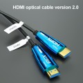 HDMI 2.0 Male to HDMI 2.0 Male 4K HD Active Optical Cable, Cable Length:50m