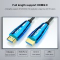 HDMI 2.0 Male to HDMI 2.0 Male 4K HD Active Optical Cable, Cable Length:100m