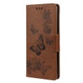 For Xiaomi Redmi Note 11 5G Butterfly Embossed Horizontal Flip Leather Phone Case with Card Slot & H