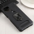 For Xiaomi Mi 11 Lite Sliding Camera Cover Design PC + TPU Shockproof Phone Case with Ring Holder &