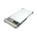 For Google Pixel 6a Shockproof Non-slip Thickening TPU Phone Case(Transparent)