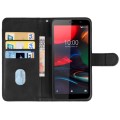 Leather Phone Case For Vodafone Smart E11(Black)