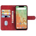 Leather Phone Case For UMIDIGI A3X(Red)