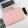 P310 Waterproof Oxford Cloth Laptop Handbag For 13.3 inch(Pink)