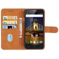 For CUBOT Max 3 Leather Phone Case(Brown)