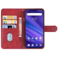 Leather Phone Case For UMIDIGI A5 Pro(Red)