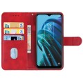 Leather Phone Case For TCL 30 XE 5G(Red)