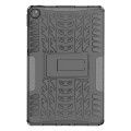 For OPPO Realme Pad 10.4 Tire Texture TPU + PC Tablet Case(Black)