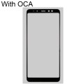 For Samsung Galaxy A8+ / A730 Front Screen Outer Glass Lens with OCA Optically Clear Adhesive