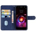 Leather Phone Case For LG X5 (2018)(Blue)