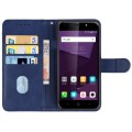 Leather Phone Case For ZTE Blade A6 Premium(Blue)