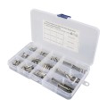 A6828 96 in 1 304 Stainless Steel Flat Head Single Hole Clevis Pins Assortment Kit
