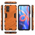 For Xiaomi Redmi Note 11 / Note 11S Global Punk Armor 2 in 1 PC + TPU Shockproof Phone Case with Inv