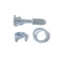 A1476 Car Door Lock Cylinder Repair Kit Right and Left 1U0837167E for Volkswagen / Audi