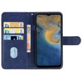 For ZTE Blade A72 4G / V40 Vita Leather Phone Case(Blue)