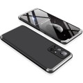 For Xiaomi Poco M4 Pro / Redmi Note 11 CN Version GKK Three Stage Splicing PC Phone Case(Black Silve