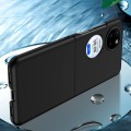 For Huawei P50 Pocket Oil-sprayed PC Phone Case(Black)