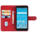 Leather Phone Case For Wiko Life 3 U316AT(Red)