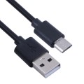 USB to Micro USB Copper Core Charging Cable, Cable Length:1m(Black)