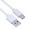 USB to Micro USB Copper Core Charging Cable, Cable Length:1m(White)