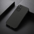 For Xiaomi Redmi Note 11 4G Global / Note 11S Accurate Hole Carbon Fiber Texture Shockproof Case(Bla