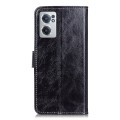 For OnePlus Nord CE 2 5G Retro Crazy Horse Texture Leather Phone Case(Black)