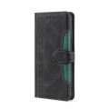 For Nokia C01 Plus / C1 2nd Editon Skin Feel Straw Hat Magnetic Buckle Leather Phone Case(Black)