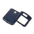 For Motorola Moto Razr 5G Weave Plaid PU Phone Case(Blue)