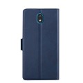 For LG K30 2019 / X2 2019 Ultra-thin Voltage Side Buckle PU + TPU Leather Phone Case(Blue)