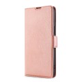 For Huawei P40 Pro+ Ultra-thin Voltage Side Buckle PU + TPU Leather Phone Case(Rose Gold)
