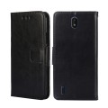 For Nokia C01 Plus / C1 2nd Editon Crystal Texture Leather Phone Case(Black)