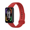 For Xiaomi Redmi Band Pro Solid Color Silicone Watch Band(Red)