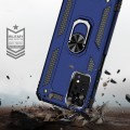 For Xiaomi Redmi Note 11 Pro Shockproof TPU + PC Phone Case with Holder(Blue)