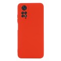 For Xiaomi Redmi Note 11S / Note 11 4G Pure Color Liquid Silicone Shockproof Full Coverage Phone Cas