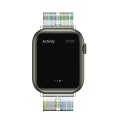 Aurora Transparent Silicone Watch Band For Apple Watch Series 9&8&7 41mm / SE 3&SE 2&6&SE&5&4 40mm /