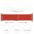 Polyester Nylon Watch Band For Apple Watch Series 9&8&7 41mm / SE 3&SE 2&6&SE&5&4 40mm / 3&2&1 38mm(