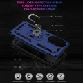 For Motorola Edge 30 Pro Shockproof TPU + PC Phone Case(Blue)