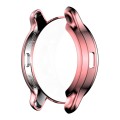 For Garmin Venu 2 Plus Full Coverage TPU Electroplating Watch Case(Pink)