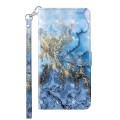 For Samsung Galaxy A53 5G 3D Painting Pattern TPU + PU Leather Phone Case(Milky Way)