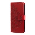 For Xiaomi Redmi Note 11 4G(Global)/Redmi Note 11s 4G(Global) 7-petal Flowers Embossing Pattern Hori
