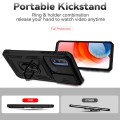 For Motorola Moto G Pure Sliding Camshield Holder Phone Case(Black)