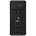 For Motorola Moto G Stylus 5G Sliding Camshield Holder Phone Case(Black)