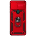 For Motorola Moto G Stylus 5G Sliding Camshield Holder Phone Case(Red)