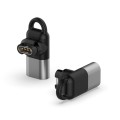 For Garmin Micro Female Watch Charging Adapter(Grey)