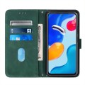 For Infinix Note 11i Crossbody 3D Embossed Flip Leather Phone Case(Dark Green)