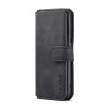For Samsung Galaxy A13 4G DG.MING Retro Oil Edge Flip Leather Phone Case(Black)
